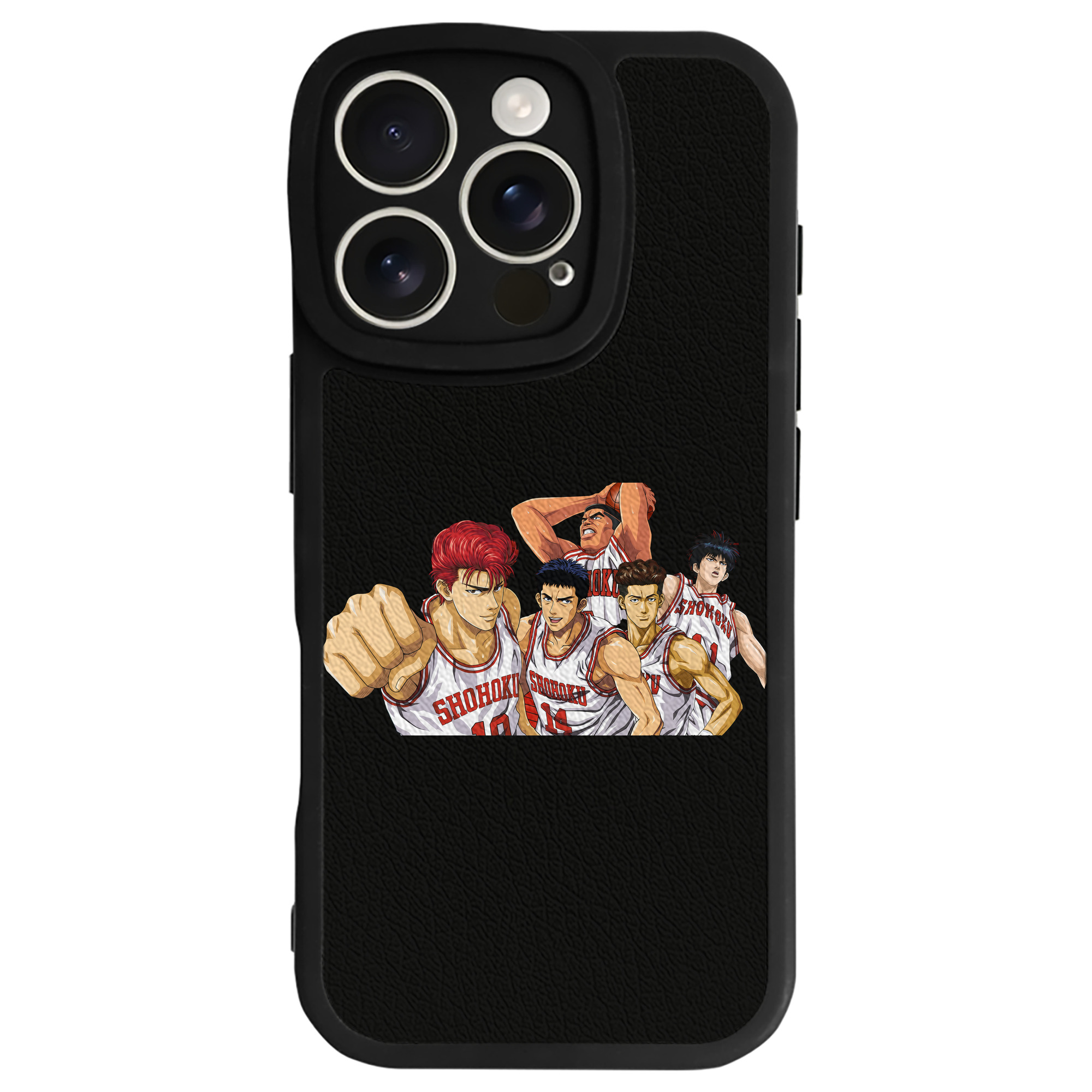 （画像用） SLAM DUNK／スラムダンク 【iPhone 16シリーズ対応】シリコンスマホケース（レザー調） 材質：シリコン